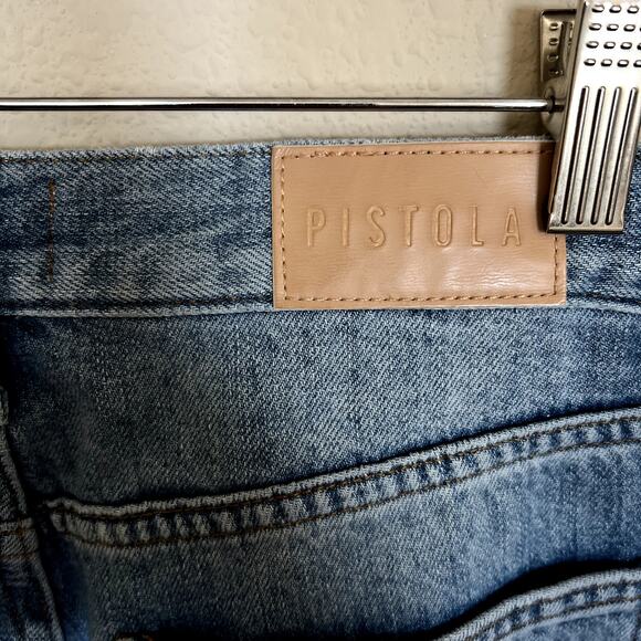 Revolve PISTOLA Ruby High Rise Palazzo Wide Leg Jeans Sz 29 - Picture 7 of 8